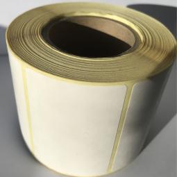 Термоэтикетка самоклеящаяся ЭКО 13x13 мм (1000 шт в рулоне, втулка 40 мм, материал бумага)