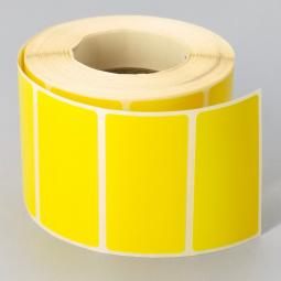 Термотрансферная самоклеящаяся этикетка 58х30 мм цветная (900 шт в рулоне, втулка 40 мм, материал полуглянцевая бумага)