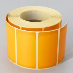 Термотрансферная самоклеящаяся этикетка 58х40 мм цветная (700 шт в рулоне, втулка 40 мм, материал полуглянцевая бумага)