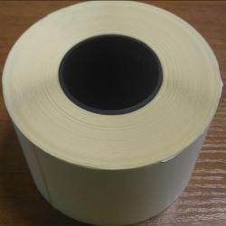 Термотрансферная самоклеящаяся этикетка 8х10 мм (1000 шт в рулоне, втулка 40 мм, материал полуглянцевая бумага)